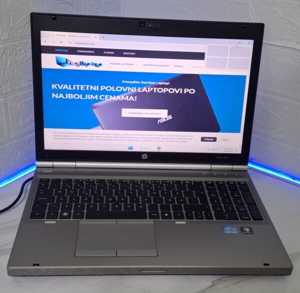 𝗛𝗣 𝗘𝗹𝗶𝘁𝗲𝗯𝗼𝗼𝗸 𝟴𝟱𝟲𝟬𝗣, Intel® Core™ i5, 8GB DDR3, 250 SSD, Dve grafike