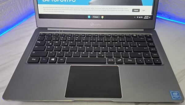 LincPlus P2 sa Intel Celeron N3350, 4GB RAM, 64GB SSD i 14" HD ekranom – idealan povoljan laptop za školu, posao i multimediju.