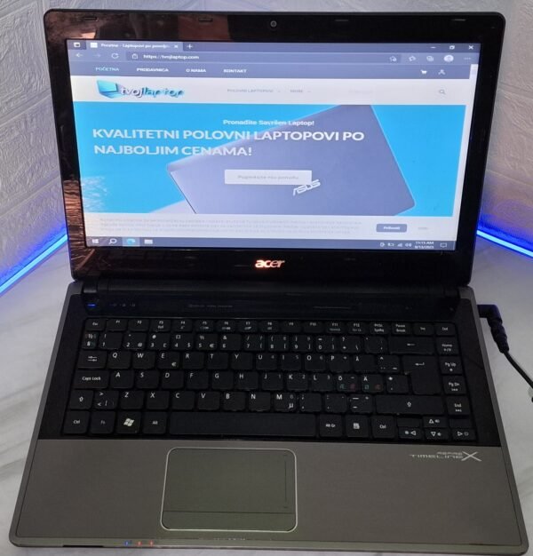 Acer Aspire 4820TG, Core i3 laptop, Radeon HD 5650, polovan laptop, 4GB RAM, SSD laptop, 14 inča laptop, laptop za osnovne igre, povoljan laptop