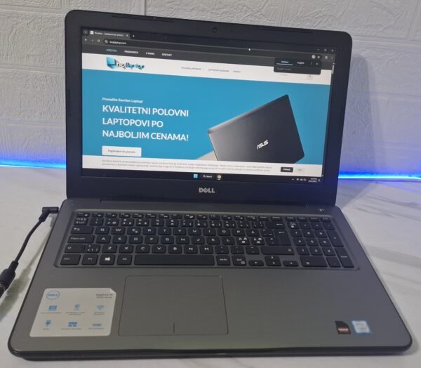 Dell Inspiron P66F, Core i5 laptop, polovan Dell laptop, povoljan laptop, laptop za školu, laptop za posao, 8GB RAM, 128GB SSD, FHD ekran, Windows 10 Pro