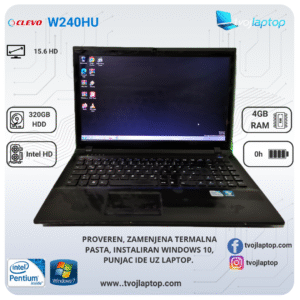 Clevo W240HU laptop