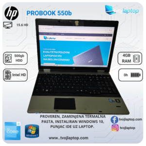 HP ProBook 6550b laptop
