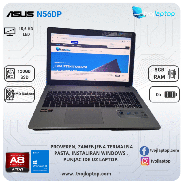 Asus N56DP laptop Asus N56DP laptop