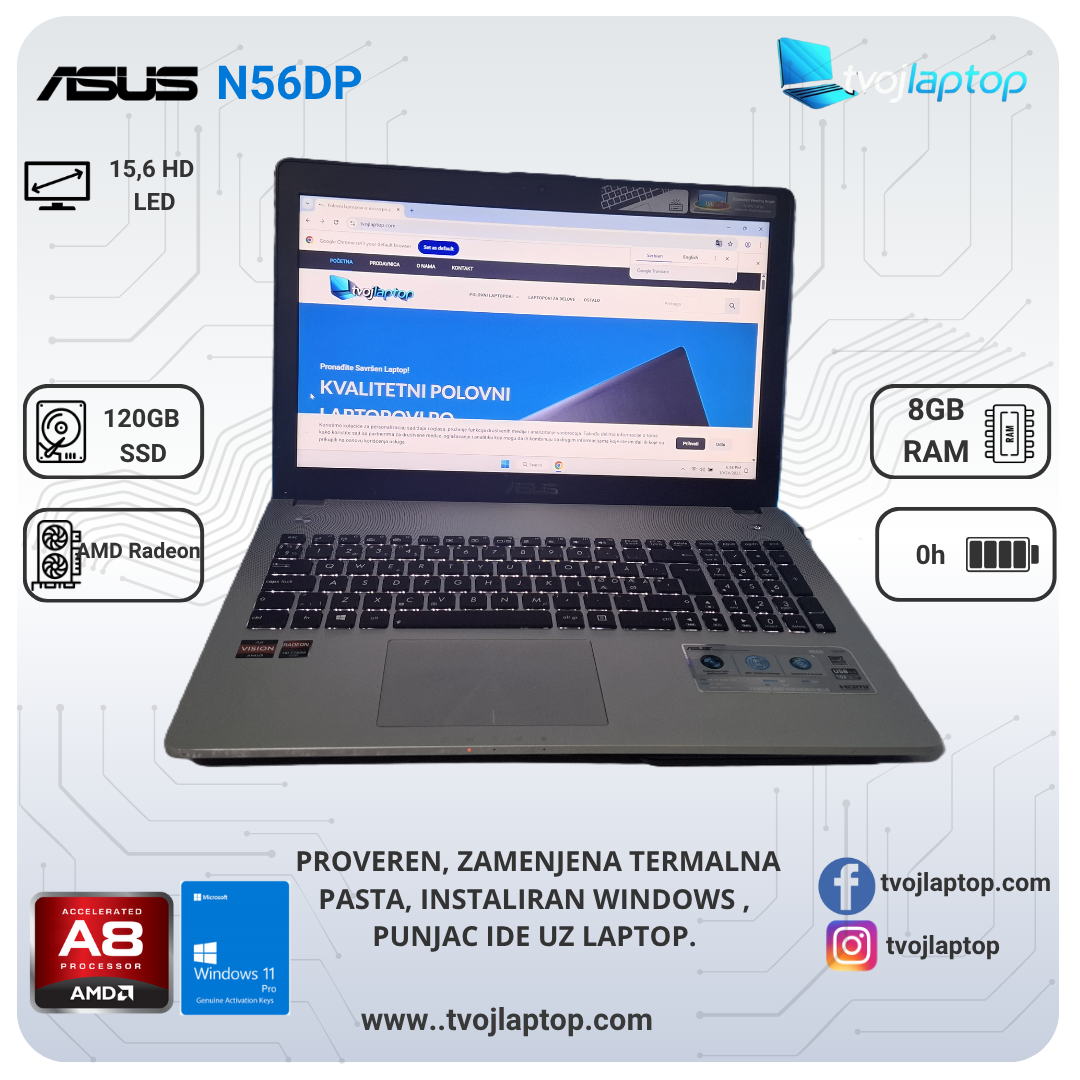 Asus N56DP laptop