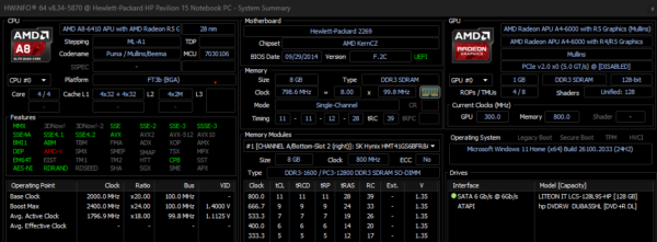 HP Pavilion 15 laptop