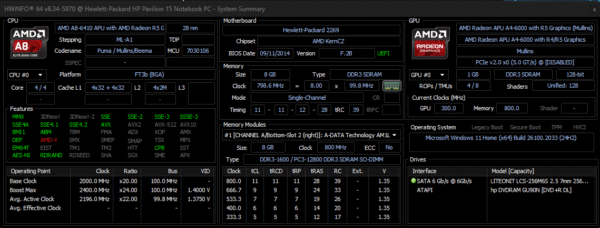 HP Pavilion 15 laptop HP Pavilion 15 laptop