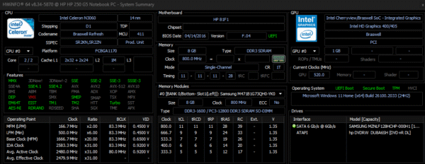 HP 250 G5 laptop HP 250 G5 laptop