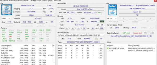 Lenovo ThinkPad E540 laptop Lenovo ThinkPad E540 laptop