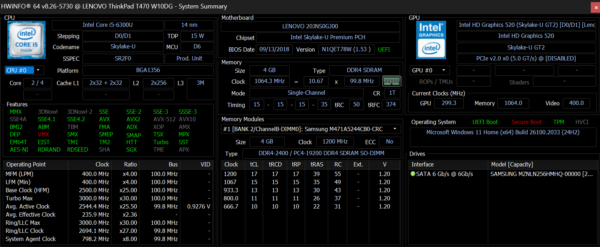 Lenovo ThinkPad T470