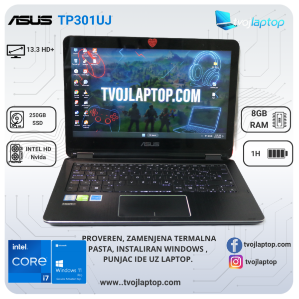 ASUS TP301UJ laptop