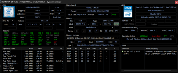 Fujitsu Lifebook Laptop Fujitsu Lifebook Laptop