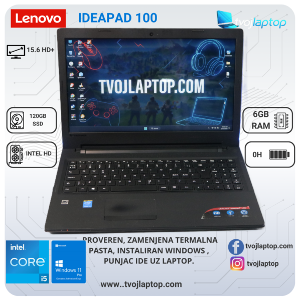 Lenovo Ideapad 100 Lenovo Ideapad 100