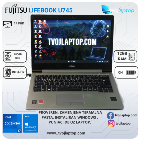 Fujitsu LifeBook U745 Fujitsu LifeBook U745