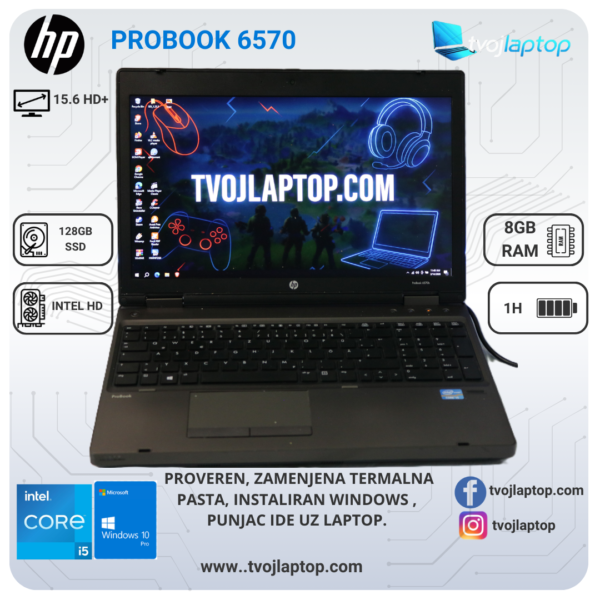 HP ProBook 6570 laptop