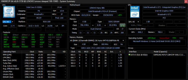 Lenovo Ideapad 100 laptop Lenovo Ideapad 100 laptop