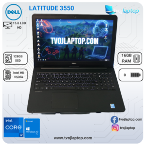Dell Latitude 3550 i7-5500U / 16GB RAM / SSD / GeForce 830M / Full HD – Snažan poslovni laptop