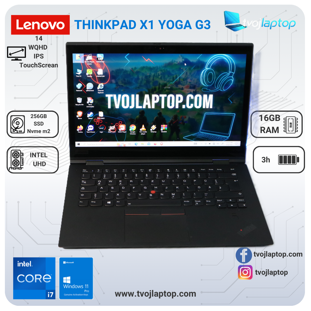 Lenovo Yoga X1 Gen 3 polovan lapto