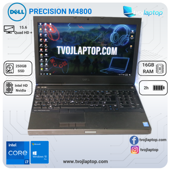 dell precision m4800