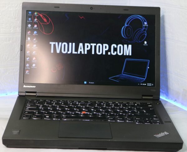 Lenovo ThinkPad T440P – Intel Core i5 | 8GB RAM | 500GB SSD | HD+ ekran | svetleća tastatura | Windows 11 | Polovan laptop