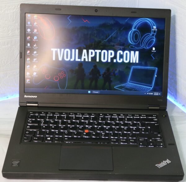 Lenovo ThinkPad T440P – Intel Core i5 | 8GB RAM | 500GB SSD | HD+ ekran | svetleća tastatura | Windows 11 | Polovan laptop