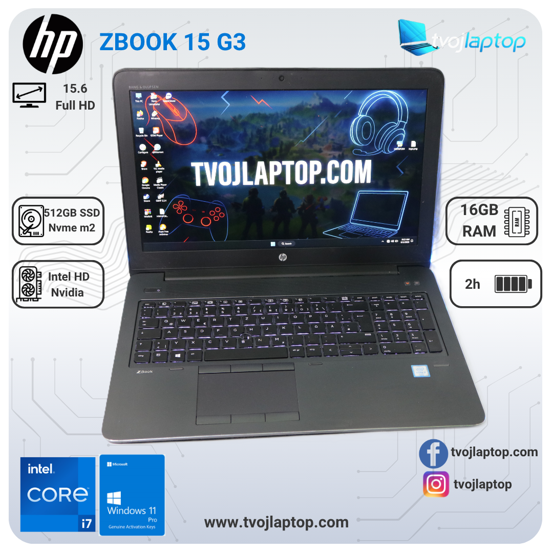 HP ZBOOK 15 G3