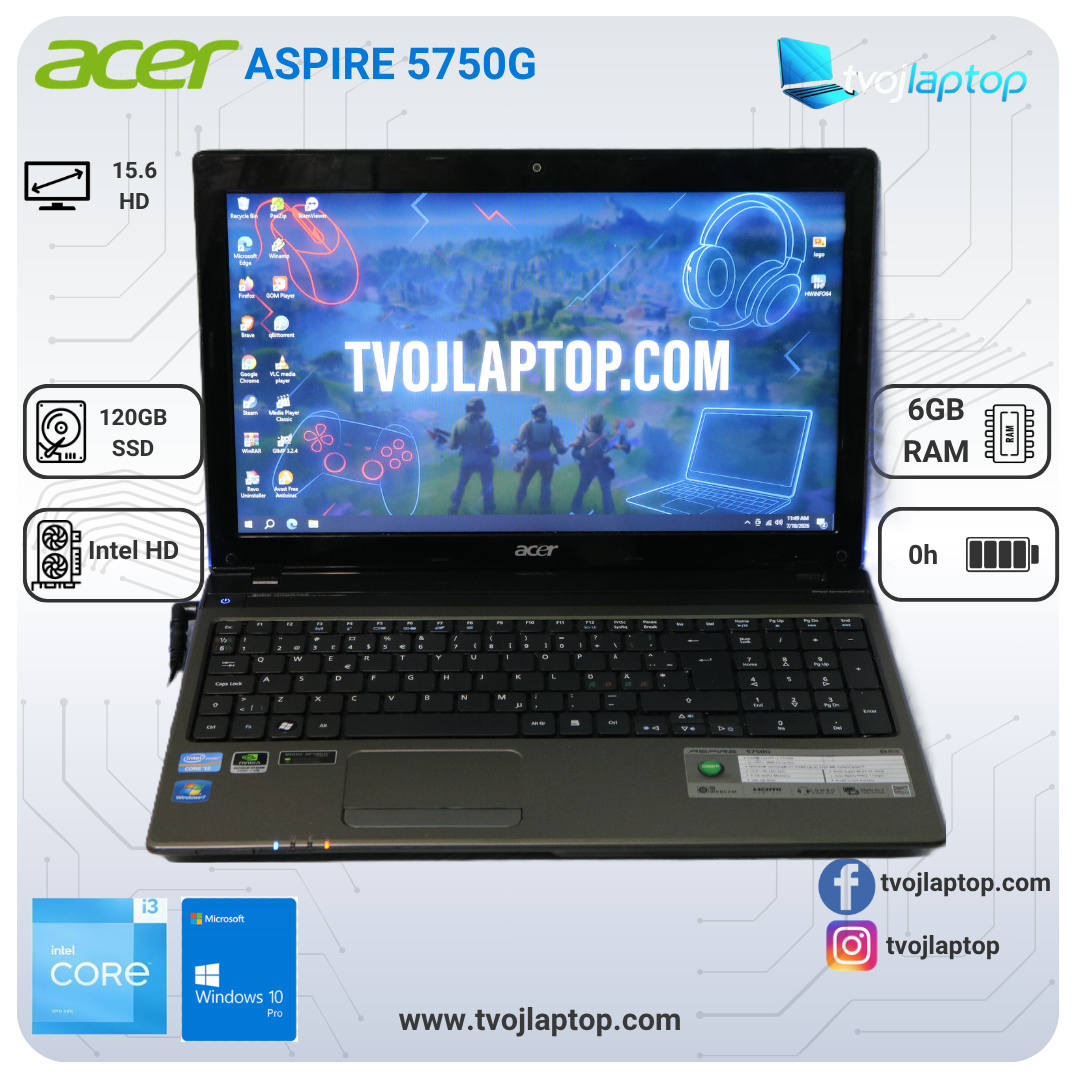 Acer Aspire 5750G polovan laptop
