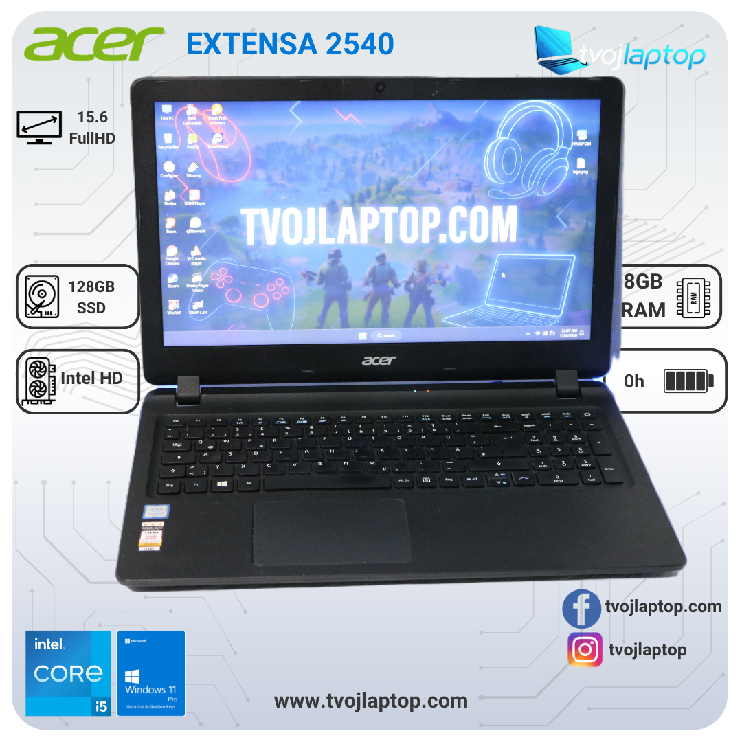 Acer Extensa 2540 polovan laptop