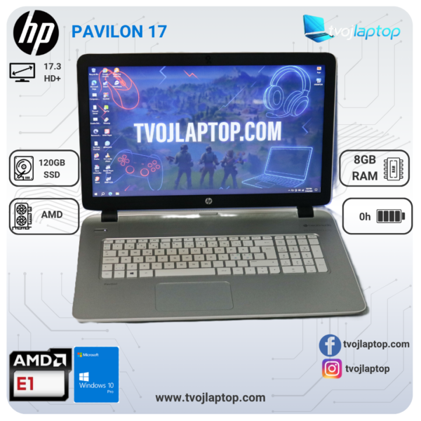 HP Pavilion 17 polovan laptop
