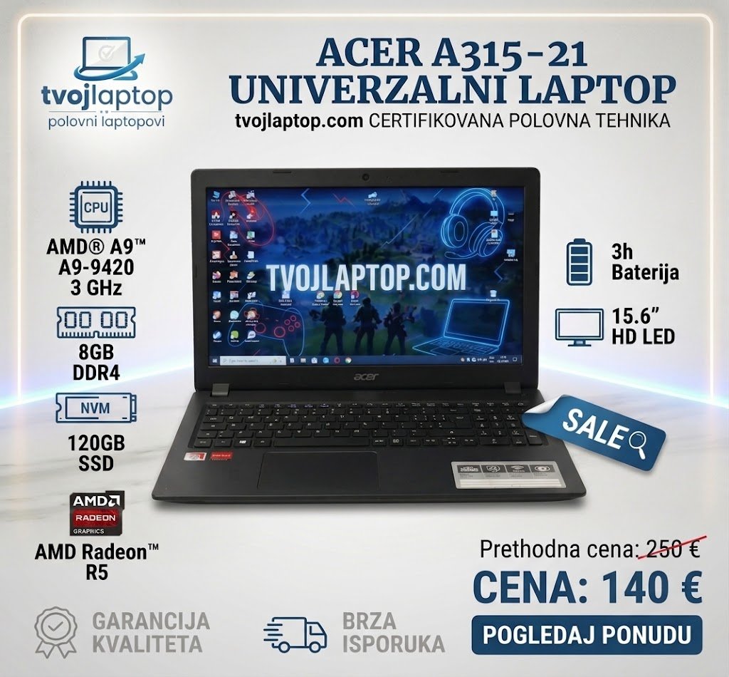 Acer Aspire A315-21