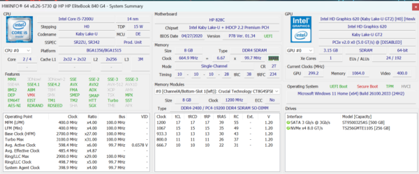 HP EliteBook 840 G4